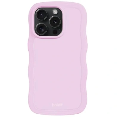 Abbildung von holdit Wavy Case Lilac iPhone 15 Pro