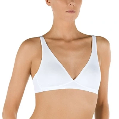 Abbildung von CALIDA Damen Sensitive soft beha zonder beugel BH, Weiß, 70B EU