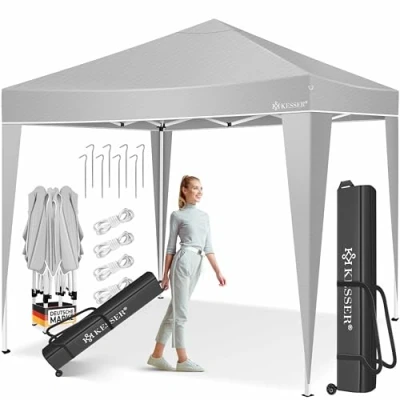 Abbildung von KESSER Pavillon, Pavillon 3x3m wasserdicht inkl. Tasche Pop Up Klicksys