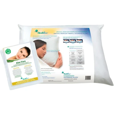 Abbildung von Mediflow Wasserkissen &quot;Mediflow Aloe Vera Kombipack Kissen+Bezug 5228 50x70cm&quot;, (2 tlg.)
