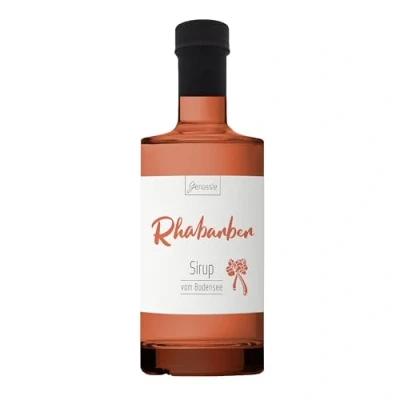 Abbildung von BIO Rhabarber Sirup 3x 350 ml Genüssle vom Bodensee