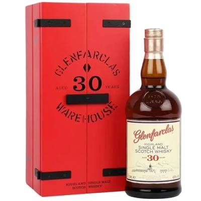 Abbildung von Glenfarclas 30 Years Old Highland Single Malt Scotch Whisky 43% Vol. 0,7 l + GB
