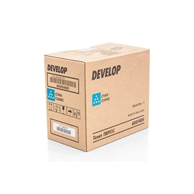 Abbildung von Develop A0X54D5 TNP 51C 51 C Original Toner cyan 5.000 Seiten