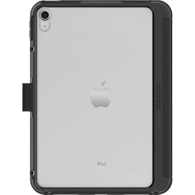 Abbildung von OtterBox Symmetry Folio Hülle für iPad 10,9&quot; (10. gen 2022), stoßfeste, sturzsichere, dünne Schutzhülle, nach Militärstandard getestet, Schwarz, Keine Einzelhandelsverpackung