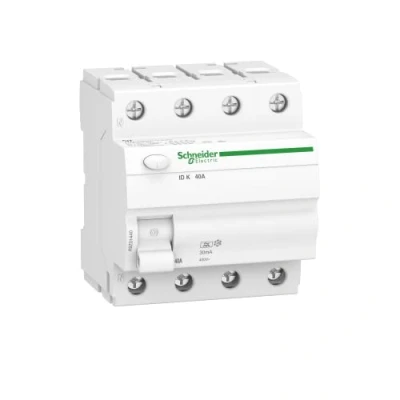 Abbildung von Schneider Electric A9Z01440 Fehlerstrom Schutzschalter ID K, 4P, 40A, 30mA, Typ A, 40 Ampere