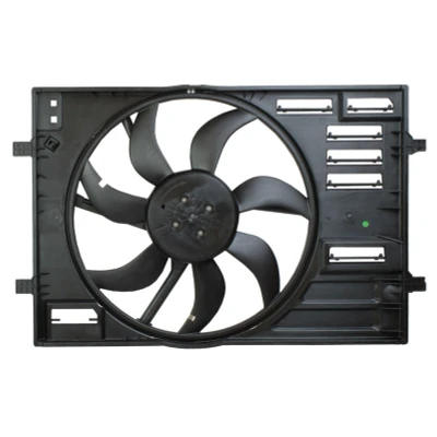 Abbildung von MAXGEAR AC230127 Lüfter 438mm 12V 400W mit Kühlerlüfterrahmen (Zarge), bürstenloser Motor VOLKSWAGEN: Touran II, Passat B8 Variant, Golf 7 Schrägheck