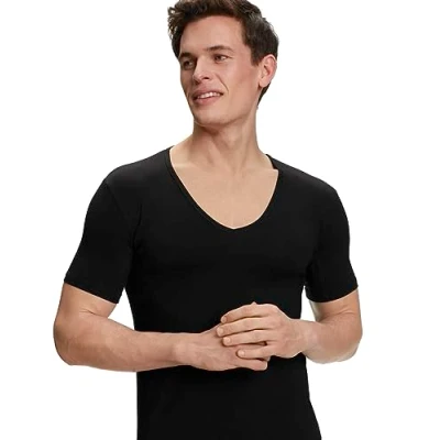 Abbildung von Falke Climate Control Temperature Regulation Unterhemd/shirt, Herren, Größe: XL, Black