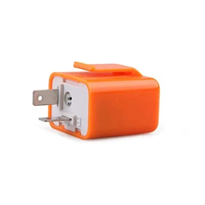 Abbildung von 2 stücke 12V Polig Motorrad Lastunabhängig LED Blinkrelais Blinker Lampe Flasher Relais