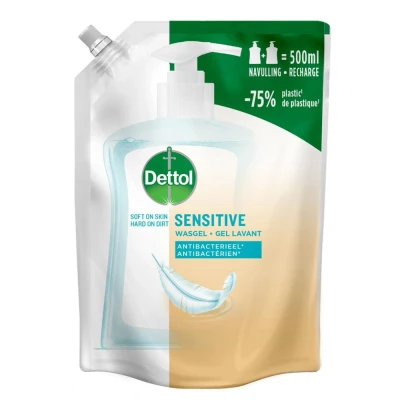 Abbildung von Dettol Nachfüllhandseife sensitiv (500 Ml)