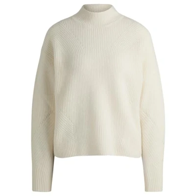 Abbildung von BOSS Flondassy Strickpullover natural, Damen, Größe: XL, Natural