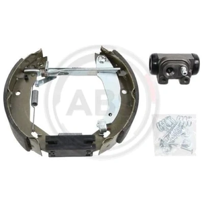 Abbildung von A.B.S. SMARTKIT 111406 Bremsensatz, Trommelbremse mit Radbremszylinder, Zubehör RENAULT: Super 5 Schrägheck, PEUGEOT: 309 II Schrägheck