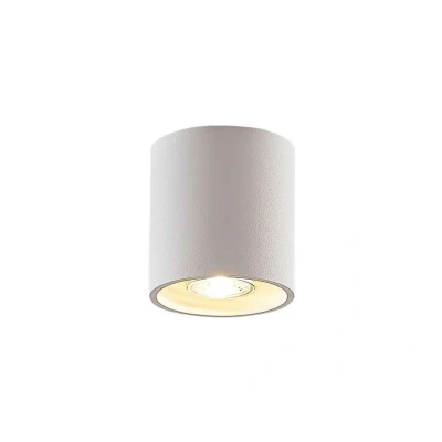 Abbildung von Lindby Parvin Aluminium Downlight, rund, weiß