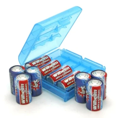 Abbildung von 10 x Wilhelm 14250 ER14250 LS14250 Batterie 1/2 AA Lithium 3,6V 1200 mAh Li SOCl2 in praktischer Box