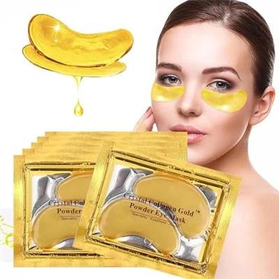 Abbildung von 6 Paare 12 Stück Augenpads,Eye Patches,Eye Pads,Augen Pads,Augenpads Gegen Augenringe,Augenpads Falten,für Augenpflege,Anti Falten,Augenringe entfernen,Gold