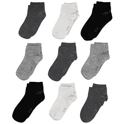 Abbildung von s.Oliver Junior Socks Basic 9 PACK Socken für Kinder, Größe: 39 42, Grey combo