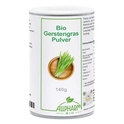 Abbildung von Bio Gerstengras Allpharm 140 g