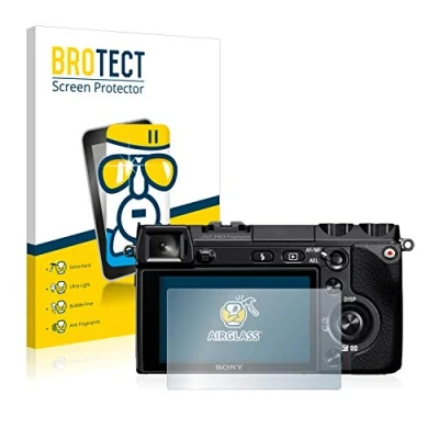 Abbildung von BROTECT Schutzglas für Sony Alpha NEX 7 Schutzfolie Panzer Folie Glas [Extrem Kratzfest 9H, Anti Fingerprint, Ultra Transparent]