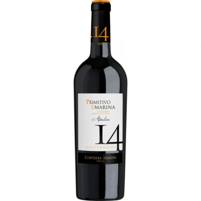 Abbildung von Primitivo di Marina IGT &quot;14&quot; Contessa halbtrocken 6er Karton