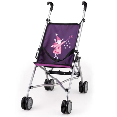 Abbildung von Bayer Puppenbuggy lila mit Fee