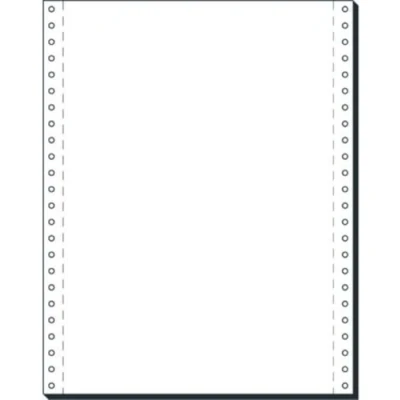 Abbildung von 91100 Endlospapier 1fach, 12 Zoll x 240 mm (A4 hoch), 60 g, 2000 Blatt LP, Druckerpapier