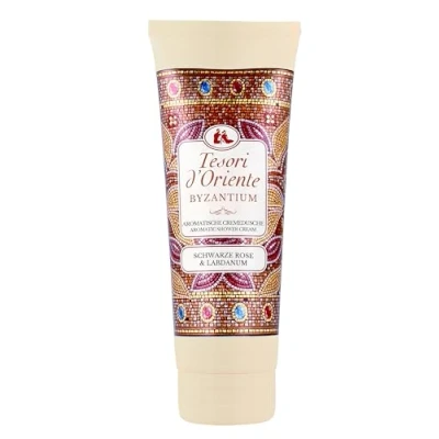 Abbildung von TESORI D’ORIENTE Cremedusche &#039;Byzantium&#039;, 250 ml, aromatisches Duschgel mit schwarzer Rose und Labdanum, Duschcreme zur Körperpflege, Ritual für Körper &amp; Sinne