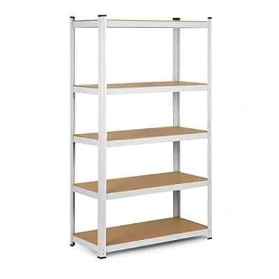 Abbildung von Humberg 4841 Schwerlastregal mit 5 Böden aus MDF 150 x 75 30 cm