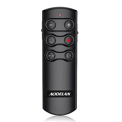 Abbildung von AODELAN Fernauslöser Fernbedienung Drahtauslöser für Sony ZV E10, A1,a6100, a6400, a6600, a7c, a7 III, a7R IV, a9, a9 II, DSC RX0 RX100 VII, 1; Ersetzt RMT P1BT