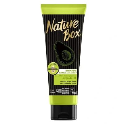 Abbildung von Nature Box Handcreme Avocado Öl, 1er Pack (1 x 75 ml)