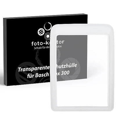Abbildung von foto kontor Schutzhülle kompatibel mit Bosch Kiox 300 E Bike Fahrrad Display Bedieneinheit TPU Hülle Cover Displayschutz Case Schutz gegen Wasser und Schmutz transparent durchsichtig