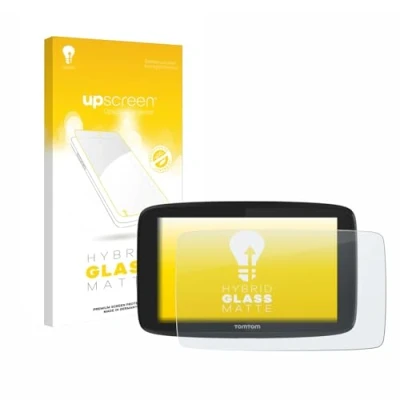 Abbildung von upscreen Entspiegelungs Schutzglas für TomTom Go Professional 620 Schutzfolie Matt, Glas Folie [mattierend, 9H Panzerschutz, Anti Fingerprint]