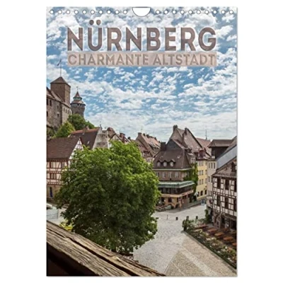 Abbildung von NÜRNBERG Charmante Altstadt (Wandkalender 2025 DIN A4 hoch), CALVENDO Monatskalender