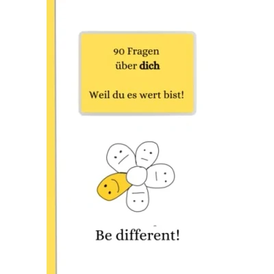 Abbildung von 90 Fragen über dich!: Tauche ein in die Tiefen deiner selbst.