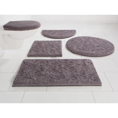 Abbildung von Guido Maria Kretschmer Home&amp;Living Badematte &quot;Jari&quot;, Höhe 30 mm, rutschhemmend beschichtet, schnell trocknend strapazierfähig fußbodenheizungsgeeignet, Badematten, Uni Farben, Badteppich, auch als 2 teiliges Set &amp; rund