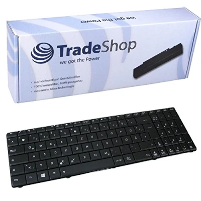 Abbildung von Laptop Tastatur/Notebook Keyboard Ersatz Austausch Deutsch QWERTZ für Asus A43 A43E A52JB A52JC A52JE A53B A53E XE2 XN1 A53S A53SJ A53SU A53SV A53T A54 A54C A54H A54HR (Deutsches Tastaturlayout)