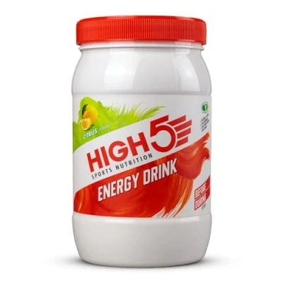 Abbildung von HIGH5 Sport Energy Drink Isotonisches Getränkepulver mit Electrolytes Kohlenhydrate Pulver und Elektrolyt für Endurance Hydration Natürliche Aromen, Vegan (Zitrus, 1kg 21 Portionen)