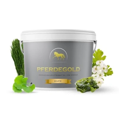 Abbildung von Pferdegold Hufe Eimer 1.5kg