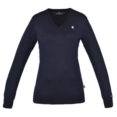 Abbildung von Kingsland Sweater Classic Damen V Hals Navy XL