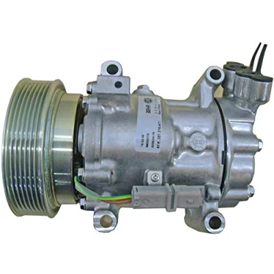 Abbildung von MAHLE ORIGINAL ACP 1278 000P Kompressor SD6V12 12 PAG 46 R 134a RENAULT: Clio 3, TWINGO 2, III Grandtour, NISSAN: Note I