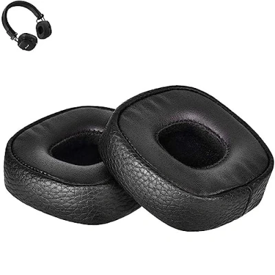 Abbildung von Major III Ersatz Ohrpolster für Marshall 3 kabelgebundene / kabellose Bluetooth On Ear Kopfhörer (schwarz)