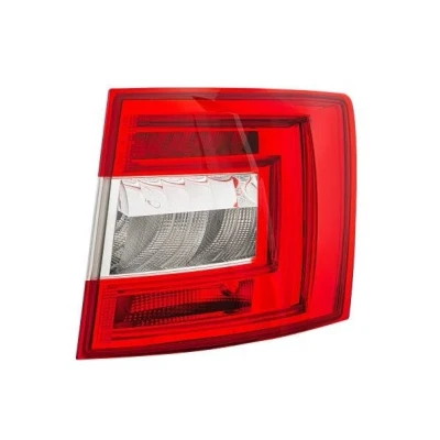 Abbildung von HELLA 2VP 354 818 041 Rückleuchte rechts LED, P21W, PY21W ohne Glühlampen Lampenträger SKODA: Octavia 3 Combi