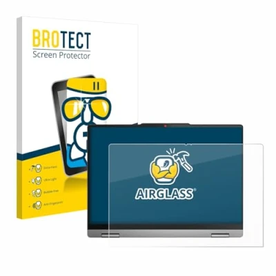Abbildung von BROTECT Schutzglas für Lenovo IdeaPad 5x 2 in 1 Gen 9 14&quot; Schutzfolie Panzer Folie Glas [Extrem Kratzfest 9H, Anti Fingerprint