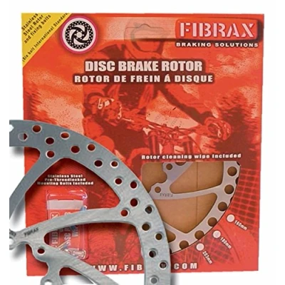 Abbildung von FIBRAX Bremsscheiben 160mm 6 Loch inkl. Niro Schrauben
