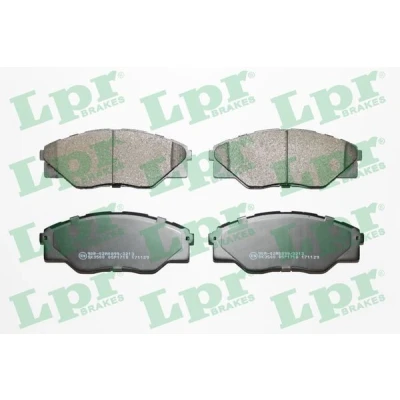 Abbildung von LPR 05P1718 Bremsbelagsatz TOYOTA: HILUX 3 Pick up