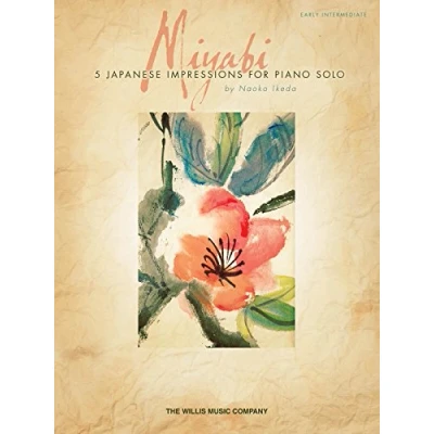 Abbildung von Ikeda Naoko Miyabi Early Elementary Level Collection Piano BK: 5 Japanese Impressions For Solo Intermediate