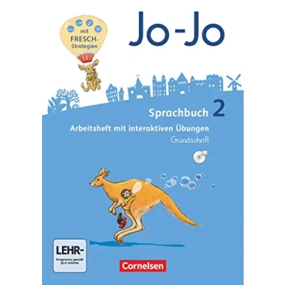 Abbildung von Jo Sprachbuch Allgemeine Ausgabe 2016 2. Schuljahr: Arbeitsheft in Grundschrift Mit interaktiven Übungen online und auf CD ROM