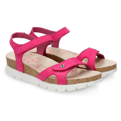 Abbildung von Panama Jack Sulia Plateausandalette, Damen, Größe: 42, Rose pink Schuhe