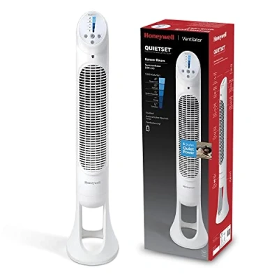 Abbildung von Honeywell HYF260E4, Haushaltsturmventilator, Weiß, Flur, 48 dB, 186,89 m3/h, 80