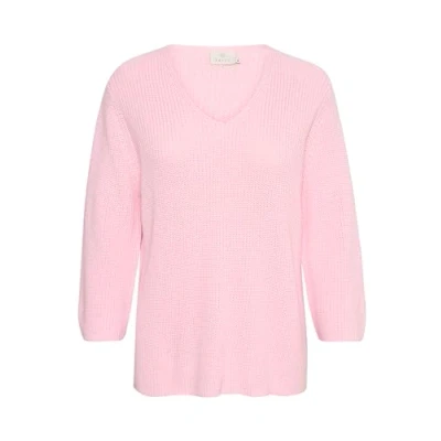 Abbildung von KAFFE Strickpullover KAmerian Pink Mist L