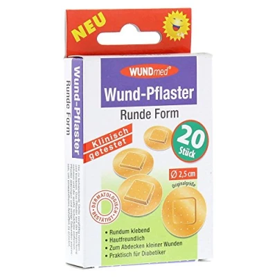 Abbildung von Wundpflaster 2,5 cm rund
