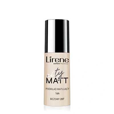 Abbildung von Lirene CITY MATT matting smoothing make up beige (30ml)
